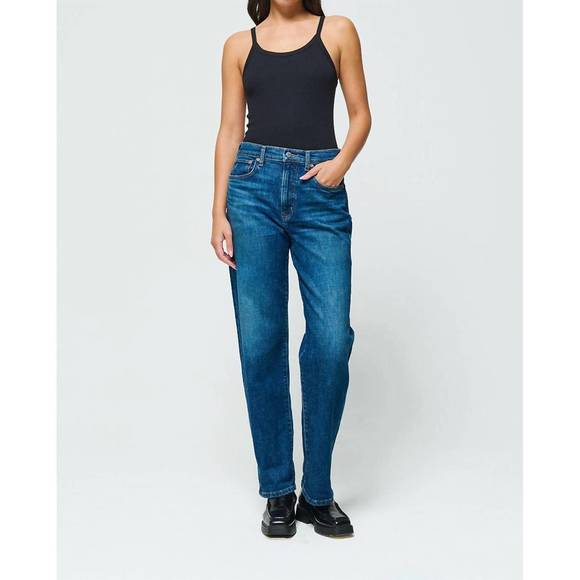 NEW ETICA tyler vintage straight leg jeans in chrome diopside